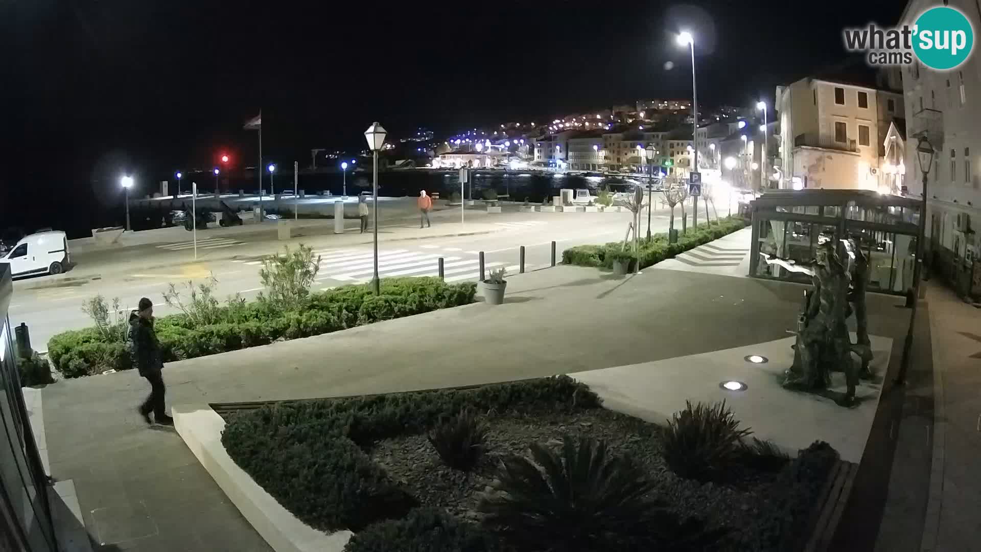 Spletna kamera v živo Senj riva – Hrvaška