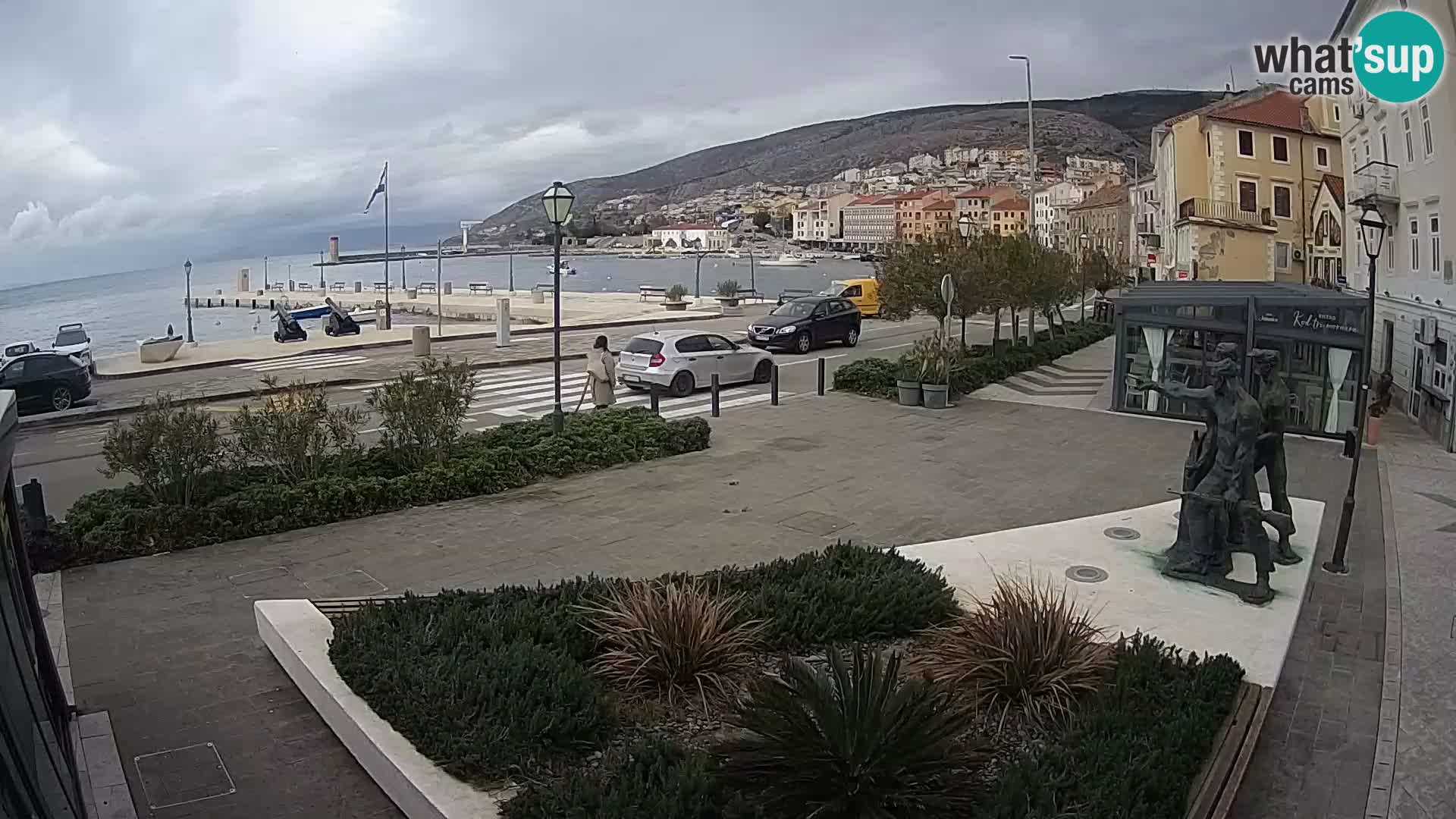 Spletna kamera v živo Senj riva – Hrvaška