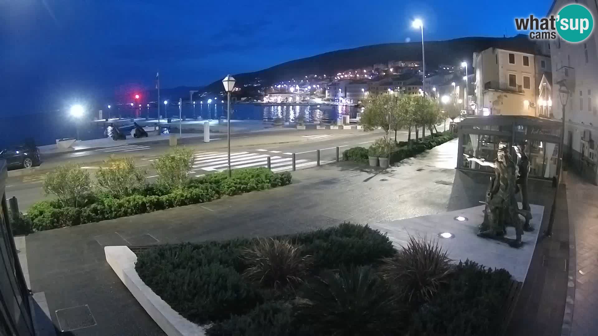 Webcam en vivo Senj riva – paseo marítimo
