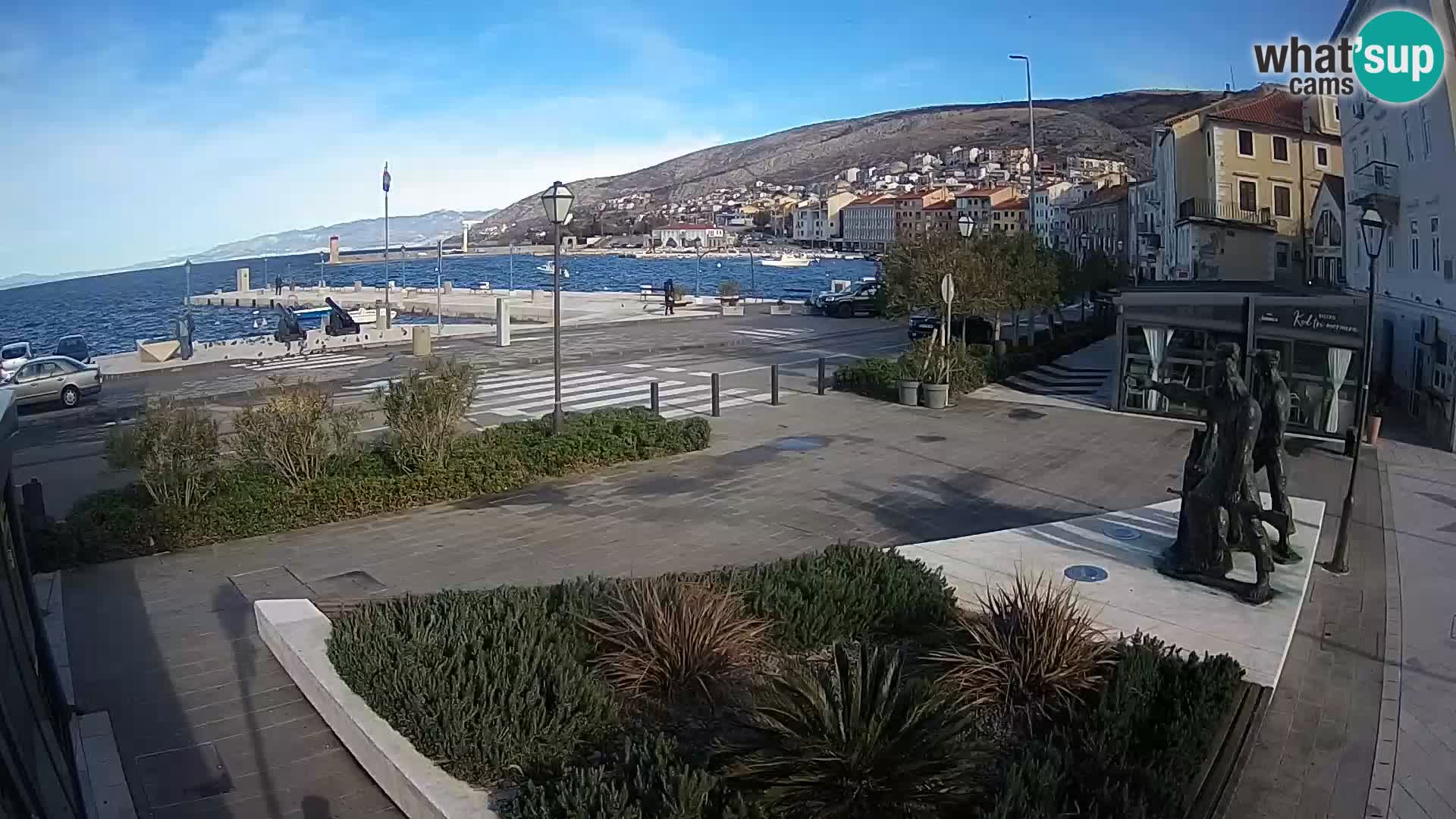 Webcam en direct Senj Riva – front de mer