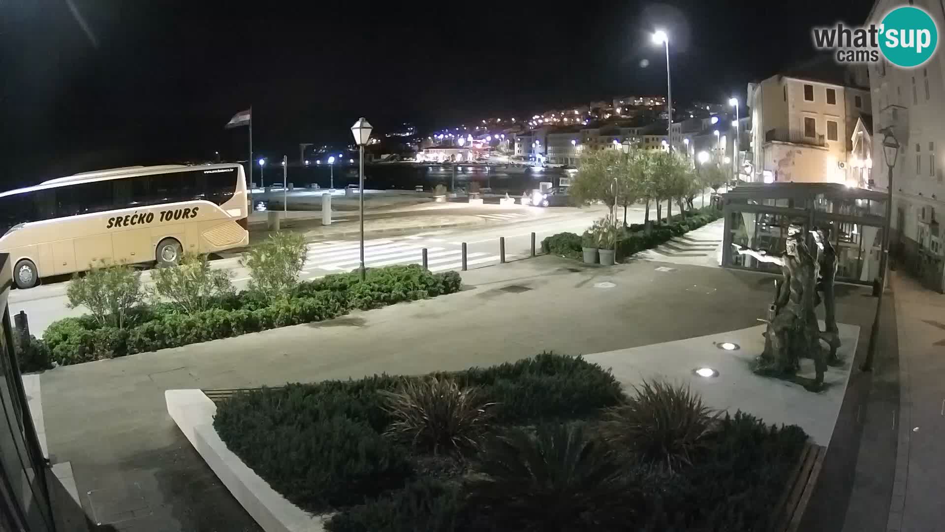 Live webcam Senj riva – fronte mare