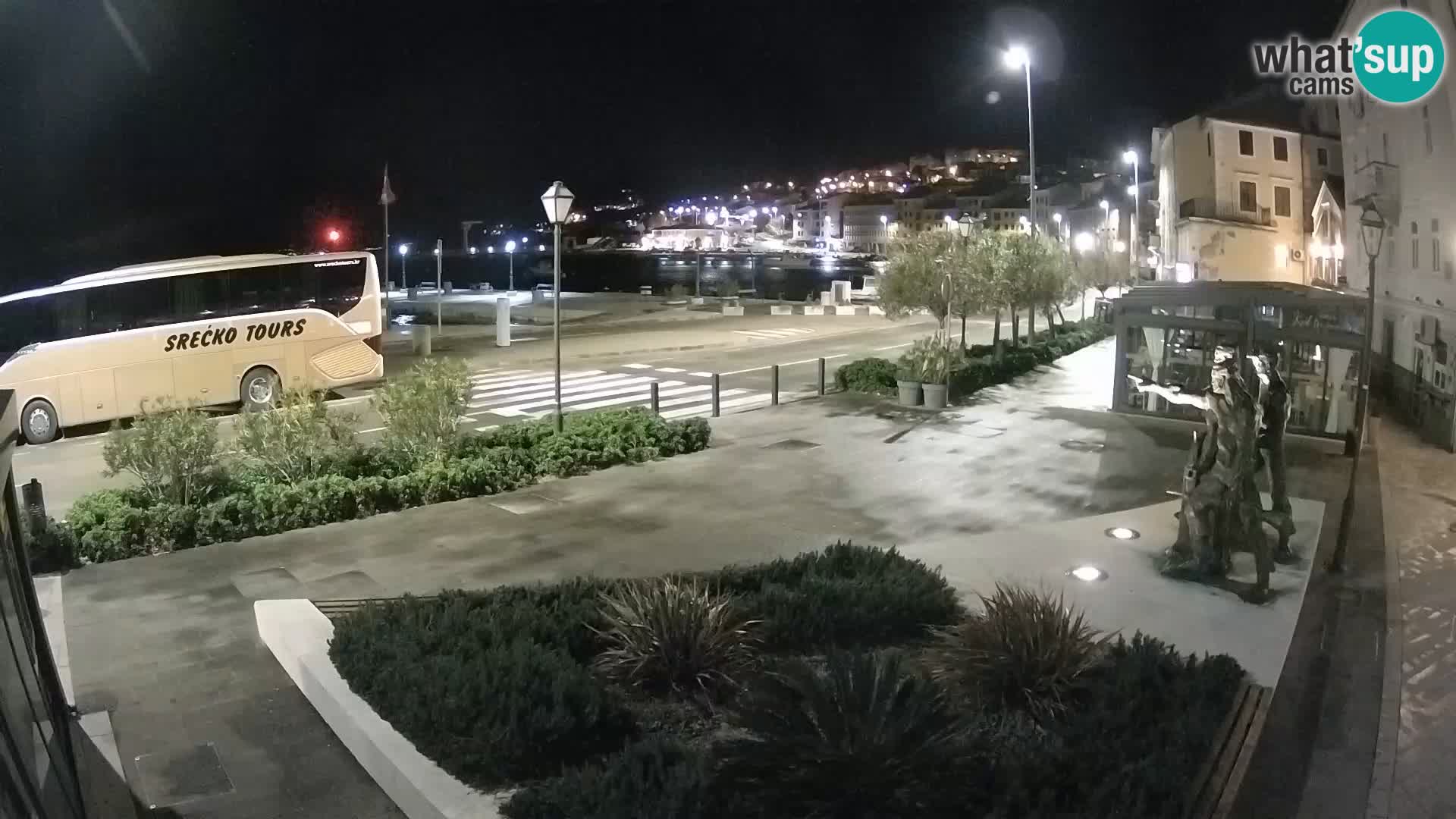 Spletna kamera v živo Senj riva – Hrvaška