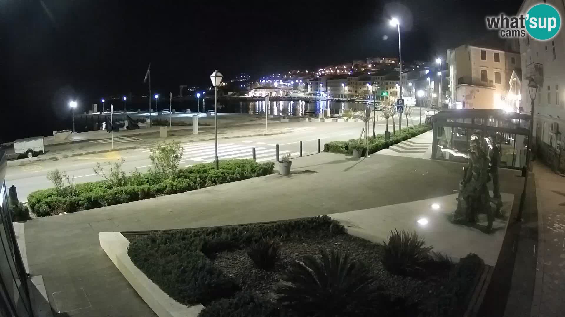 Webcam en vivo Senj riva – paseo marítimo