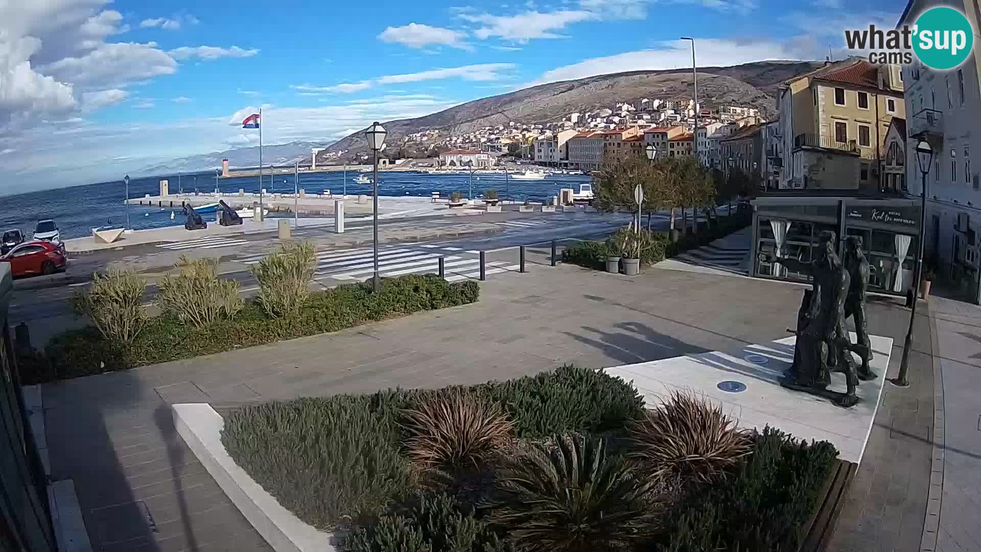 Spletna kamera v živo Senj riva – Hrvaška