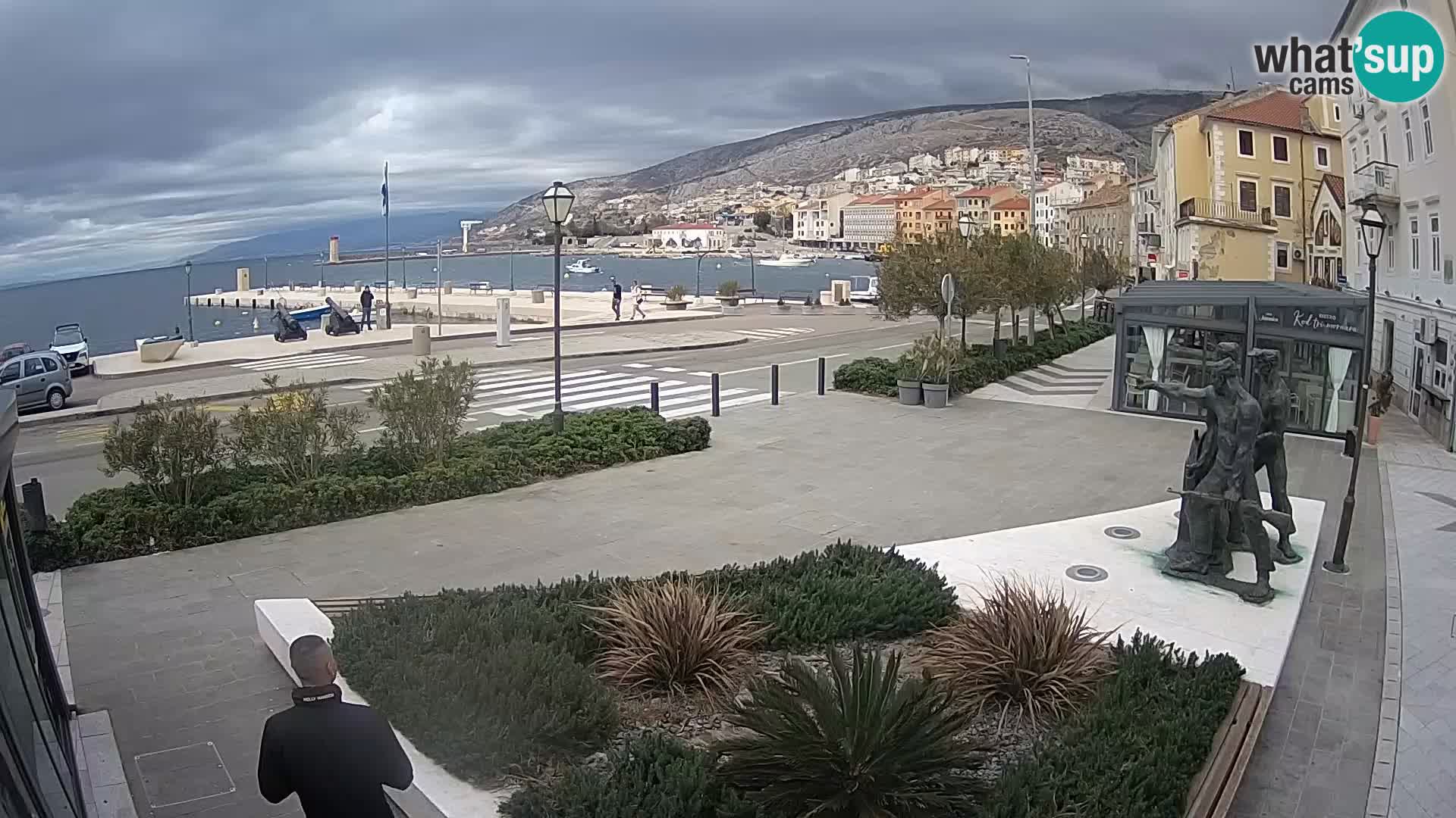 Live webcam Senj riva – seafront – Croatia