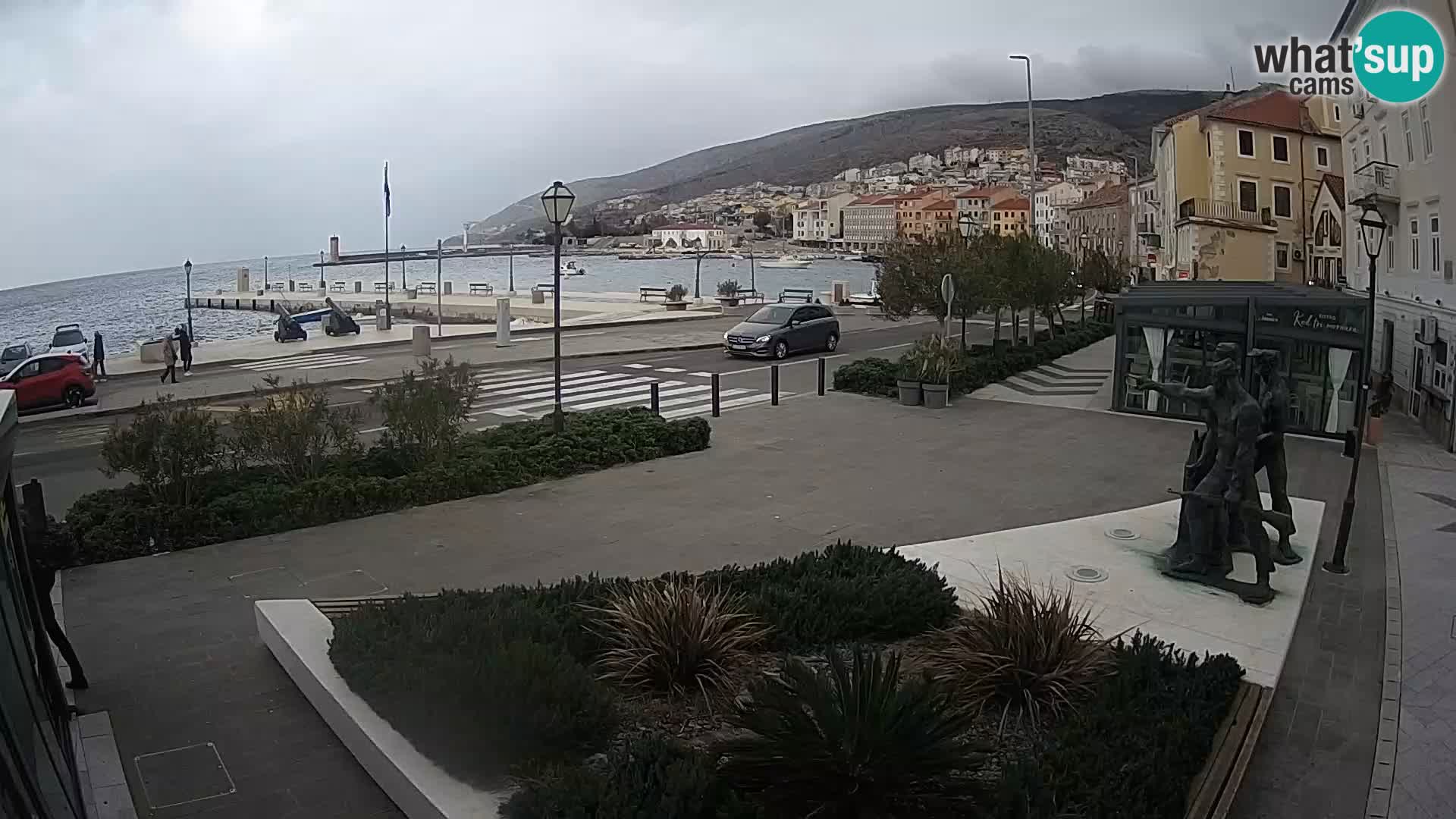 Spletna kamera v živo Senj riva – Hrvaška