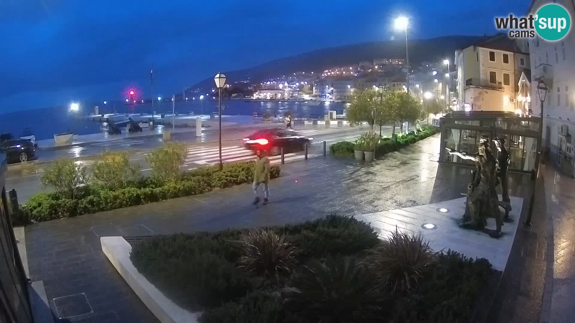 Spletna kamera v živo Senj riva – Hrvaška