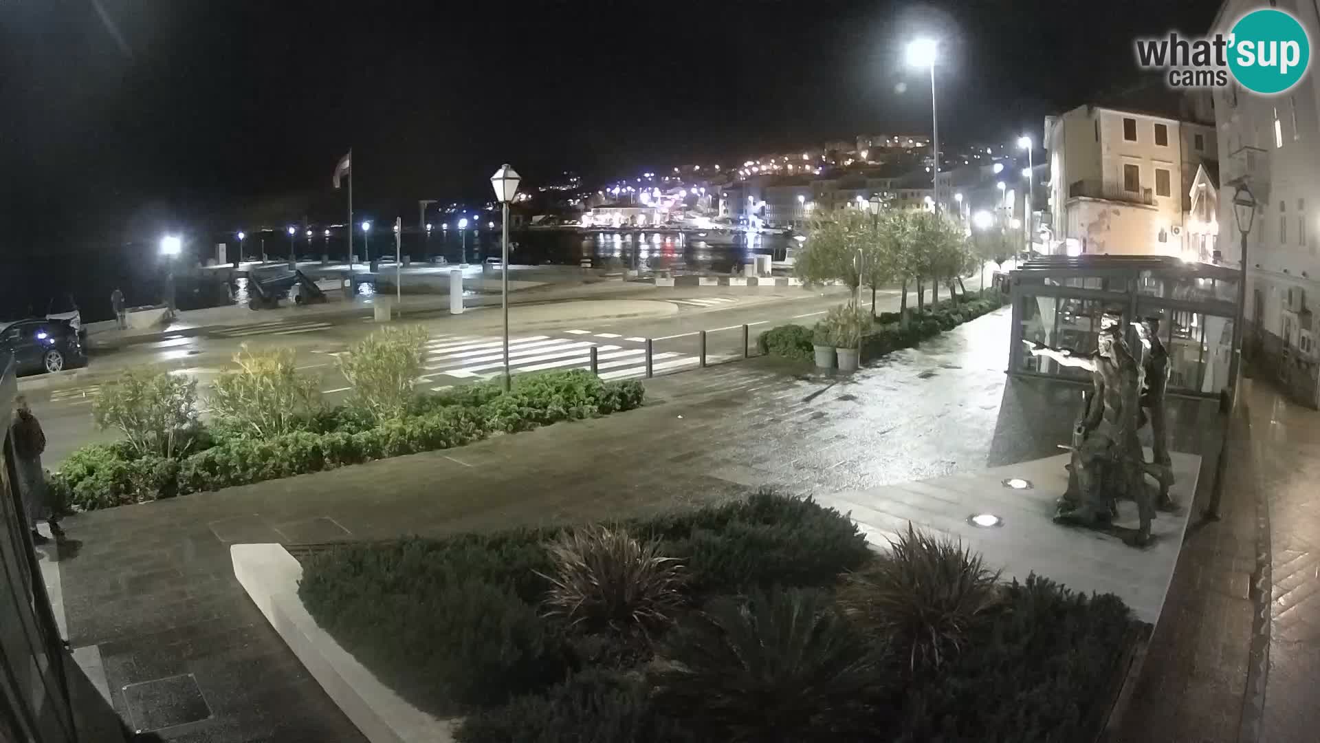 Spletna kamera v živo Senj riva – Hrvaška