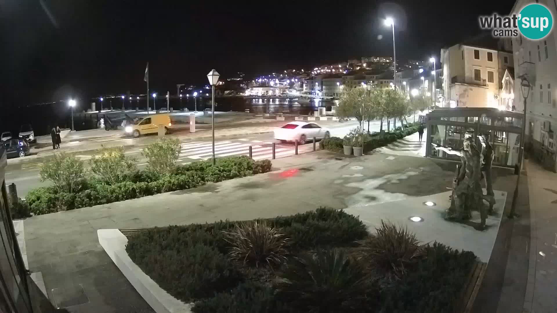 Live webcam Senj riva – seafront – Croatia