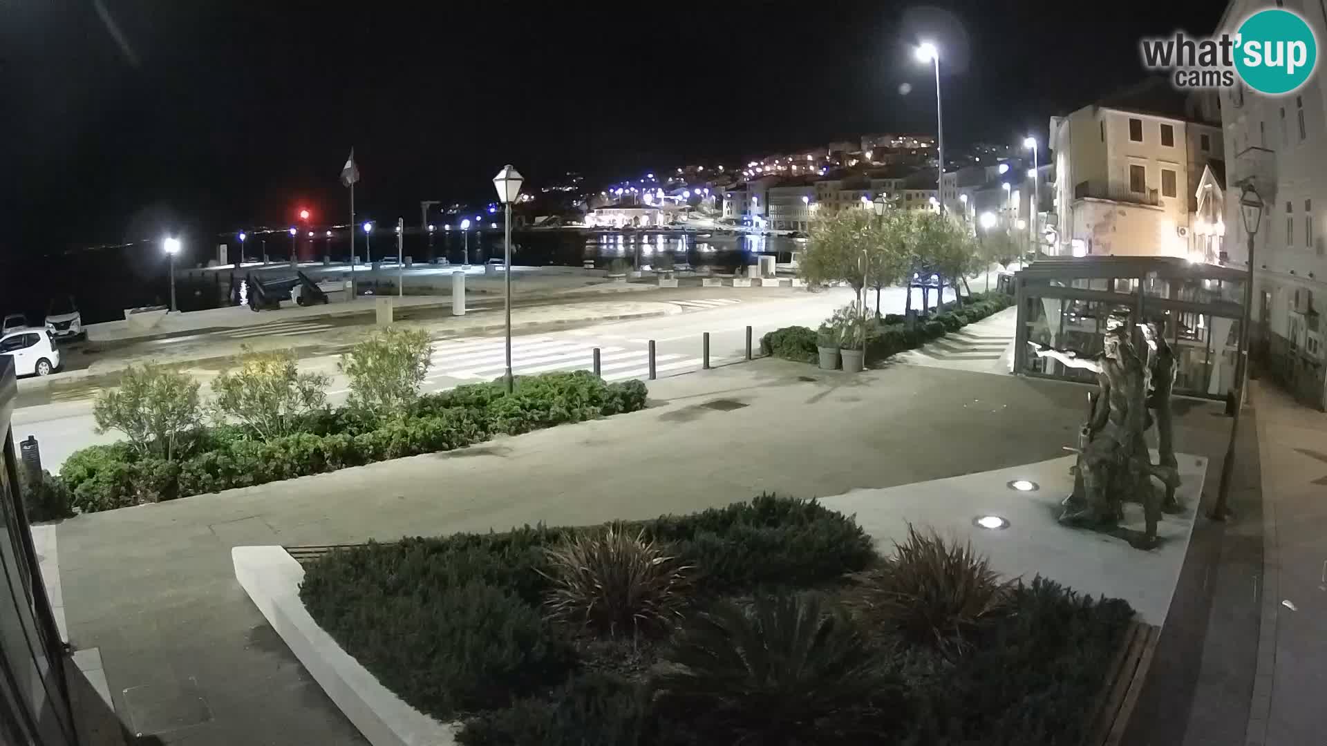 Live-Webcam Senj Riva – direkt am Meer – Kroatien