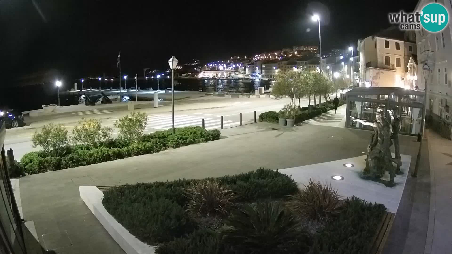 Live-Webcam Senj Riva – direkt am Meer – Kroatien