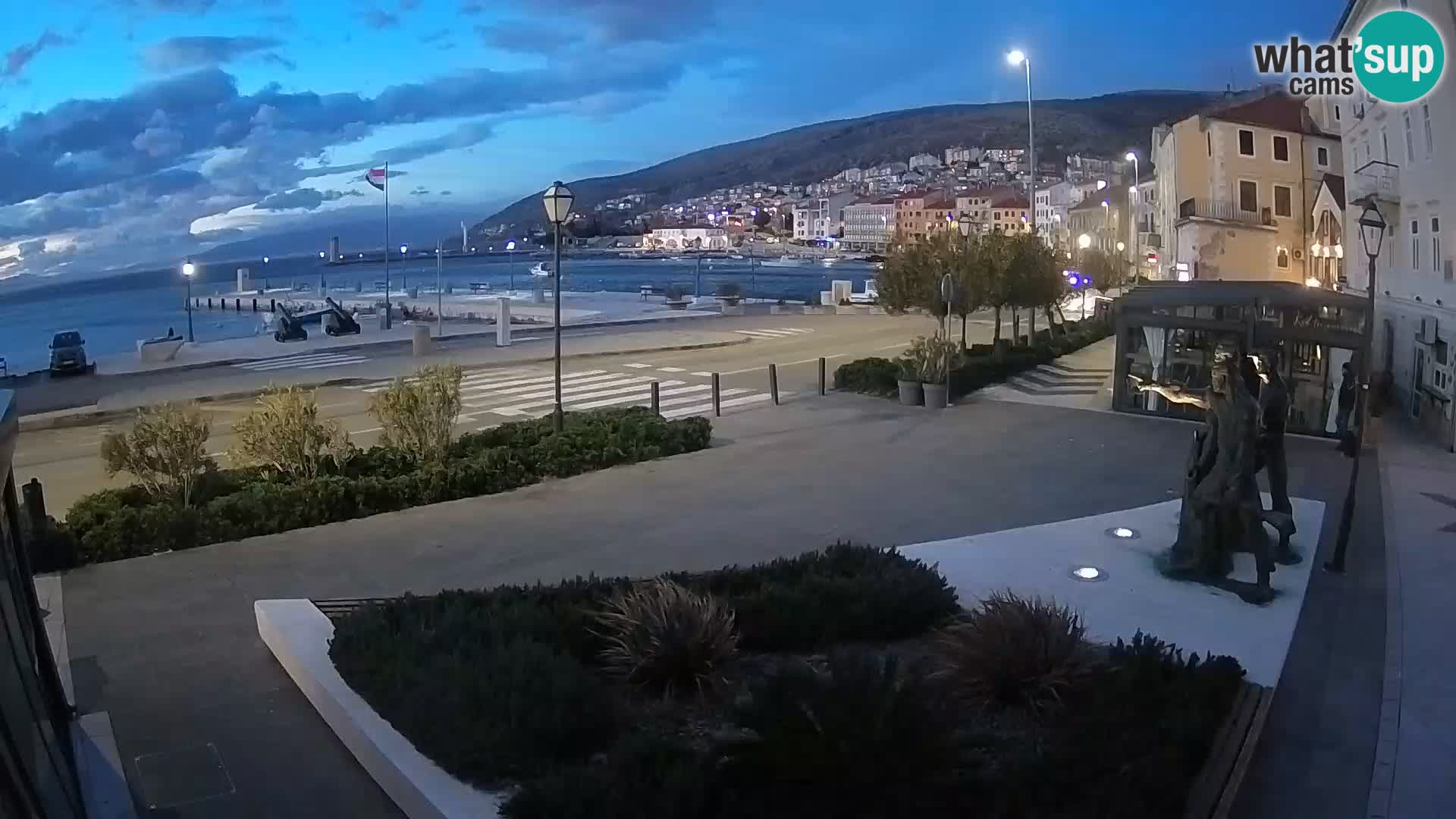 Web kamera uživo Senj riva – Hrvatska