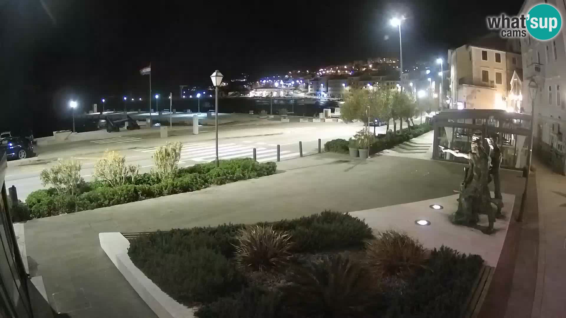 Live webcam Senj riva – seafront – Croatia