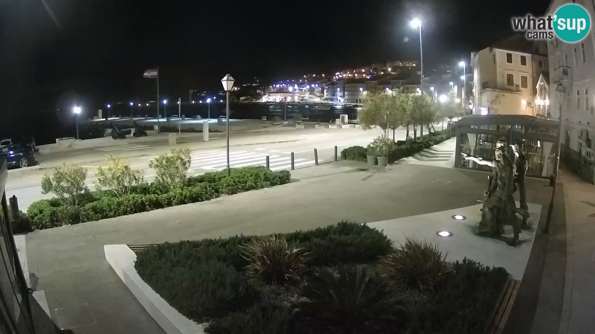 Live webcam Senj riva – fronte mare