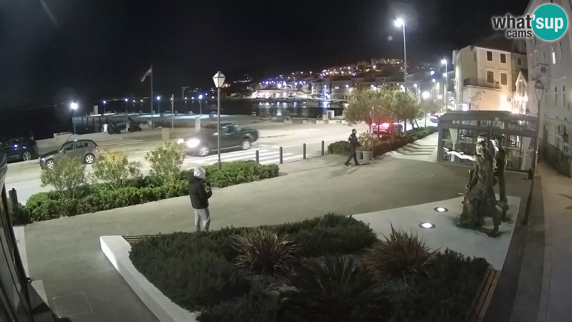 Spletna kamera v živo Senj riva – Hrvaška