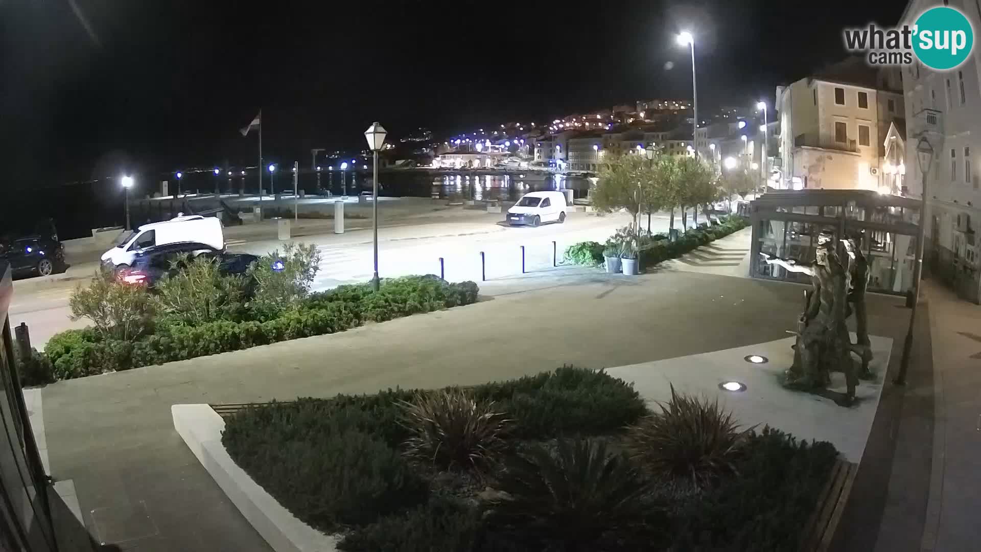 Spletna kamera v živo Senj riva – Hrvaška