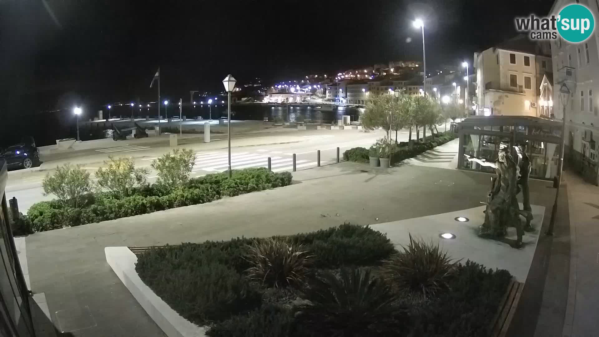 Live webcam Senj riva – seafront – Croatia