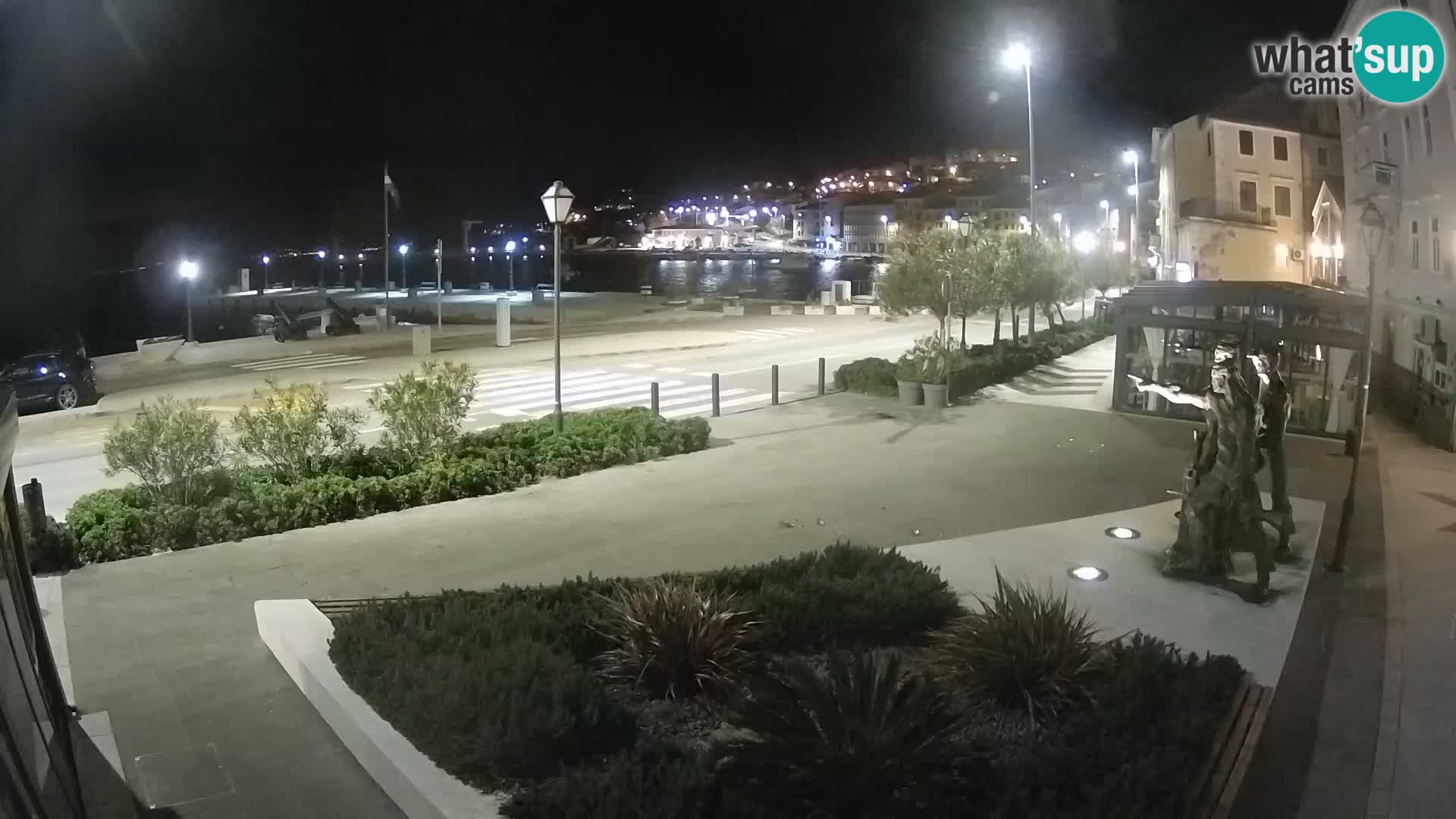 Live webcam Senj riva – seafront – Croatia