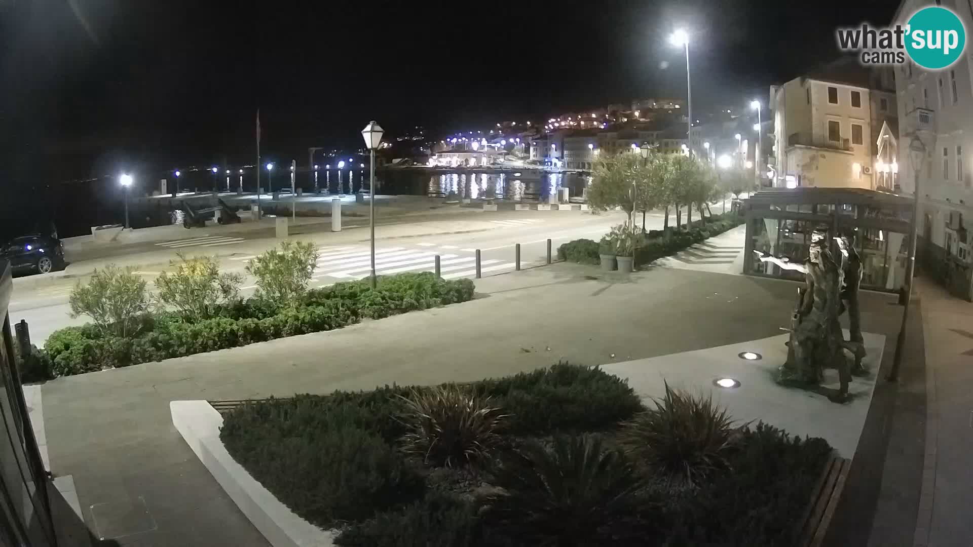 Live webcam Senj riva – seafront – Croatia