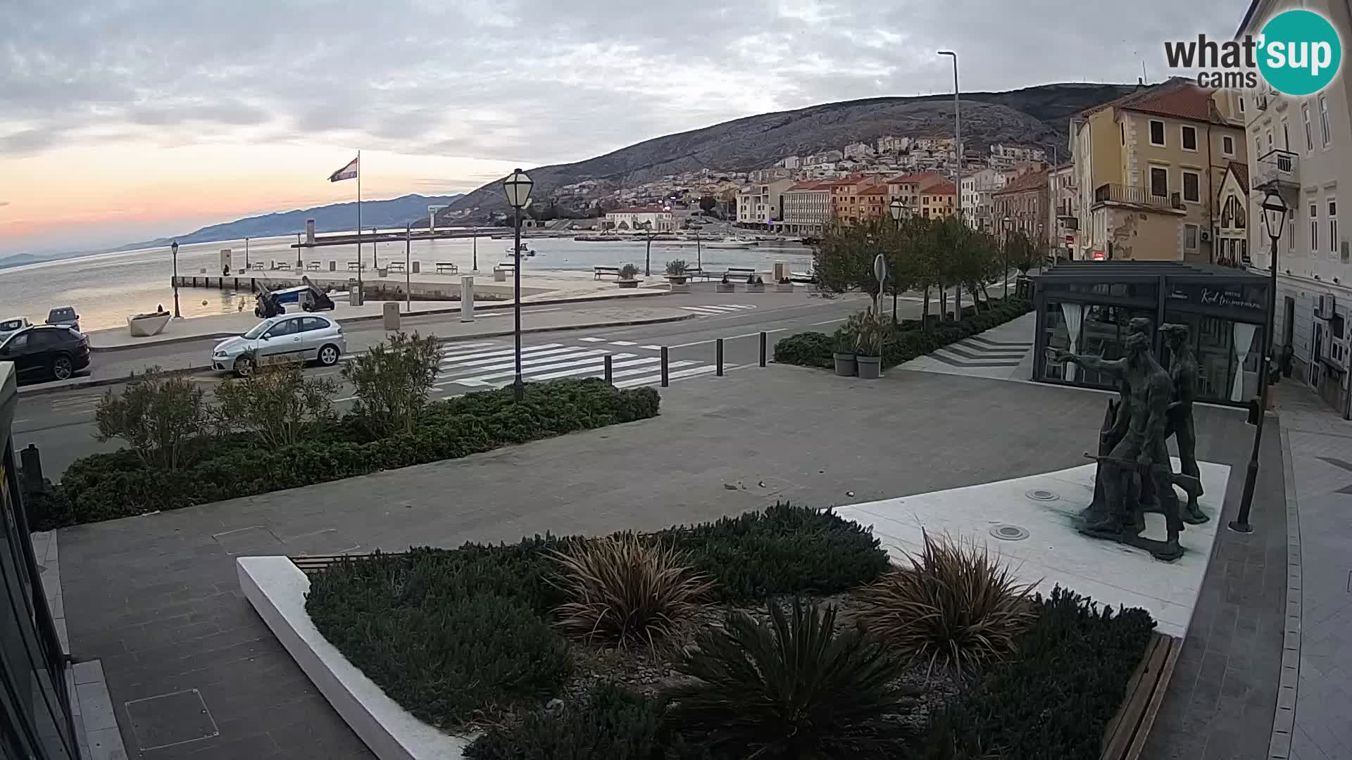 Webcam en vivo Senj riva – paseo marítimo