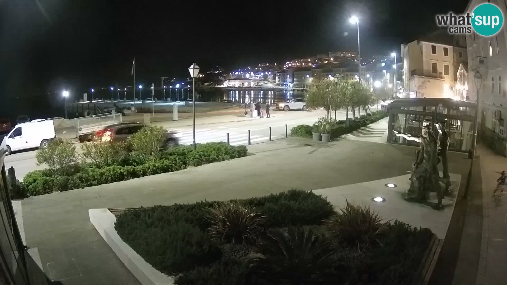 Live webcam Senj riva – seafront – Croatia