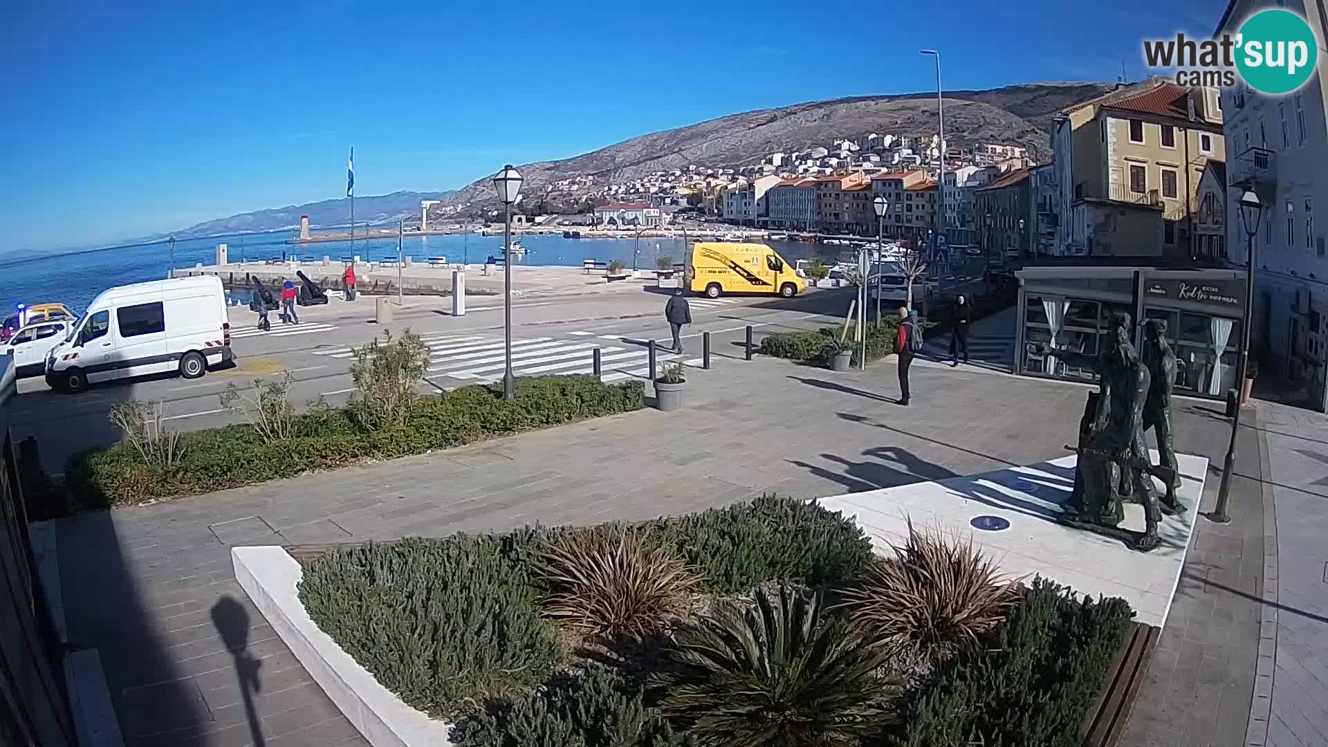 Webcam en direct Senj Riva – front de mer