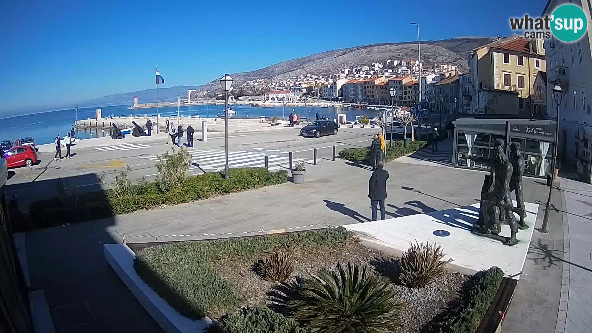 Spletna kamera v živo Senj riva – Hrvaška