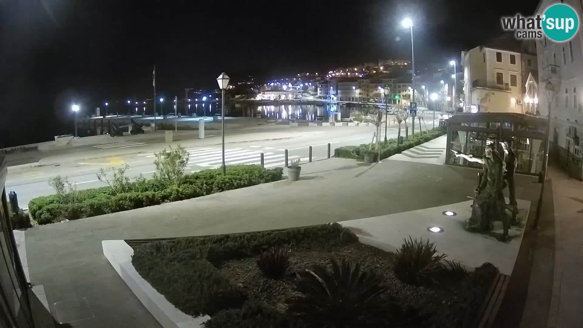 Webcam en vivo Senj riva – paseo marítimo