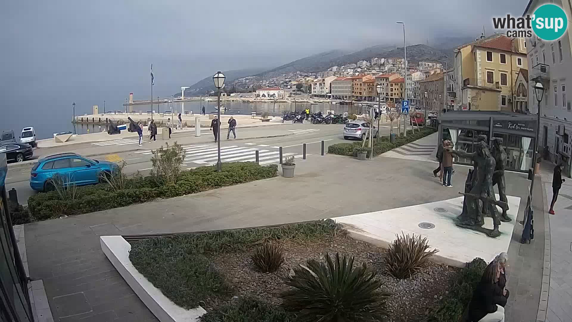 Spletna kamera v živo Senj riva – Hrvaška