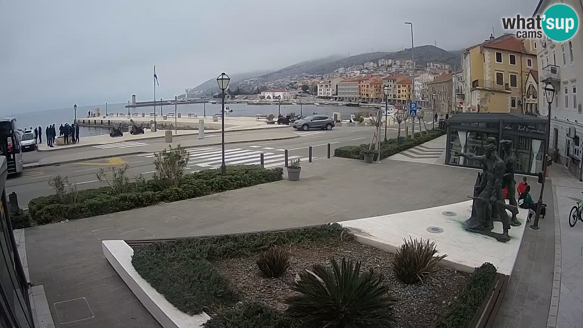 Webcam en vivo Senj riva – paseo marítimo
