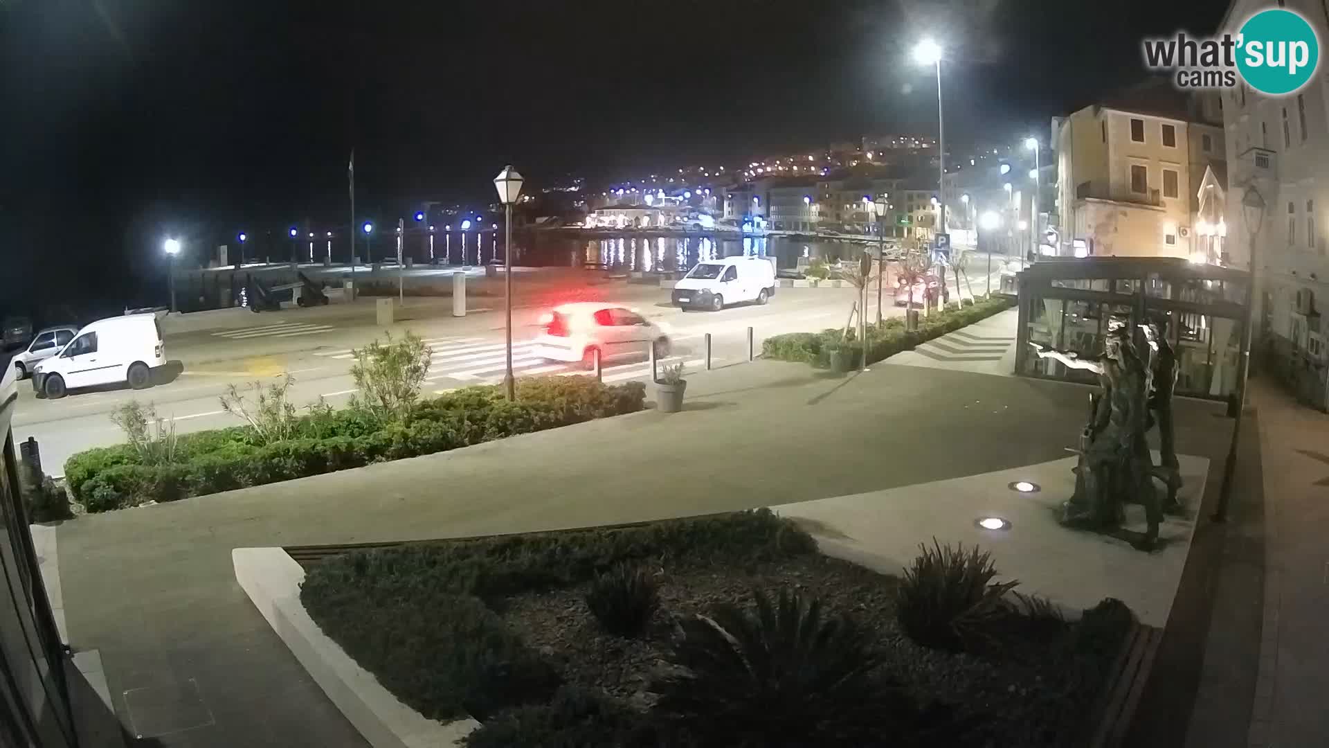 Live webcam Senj riva – seafront – Croatia