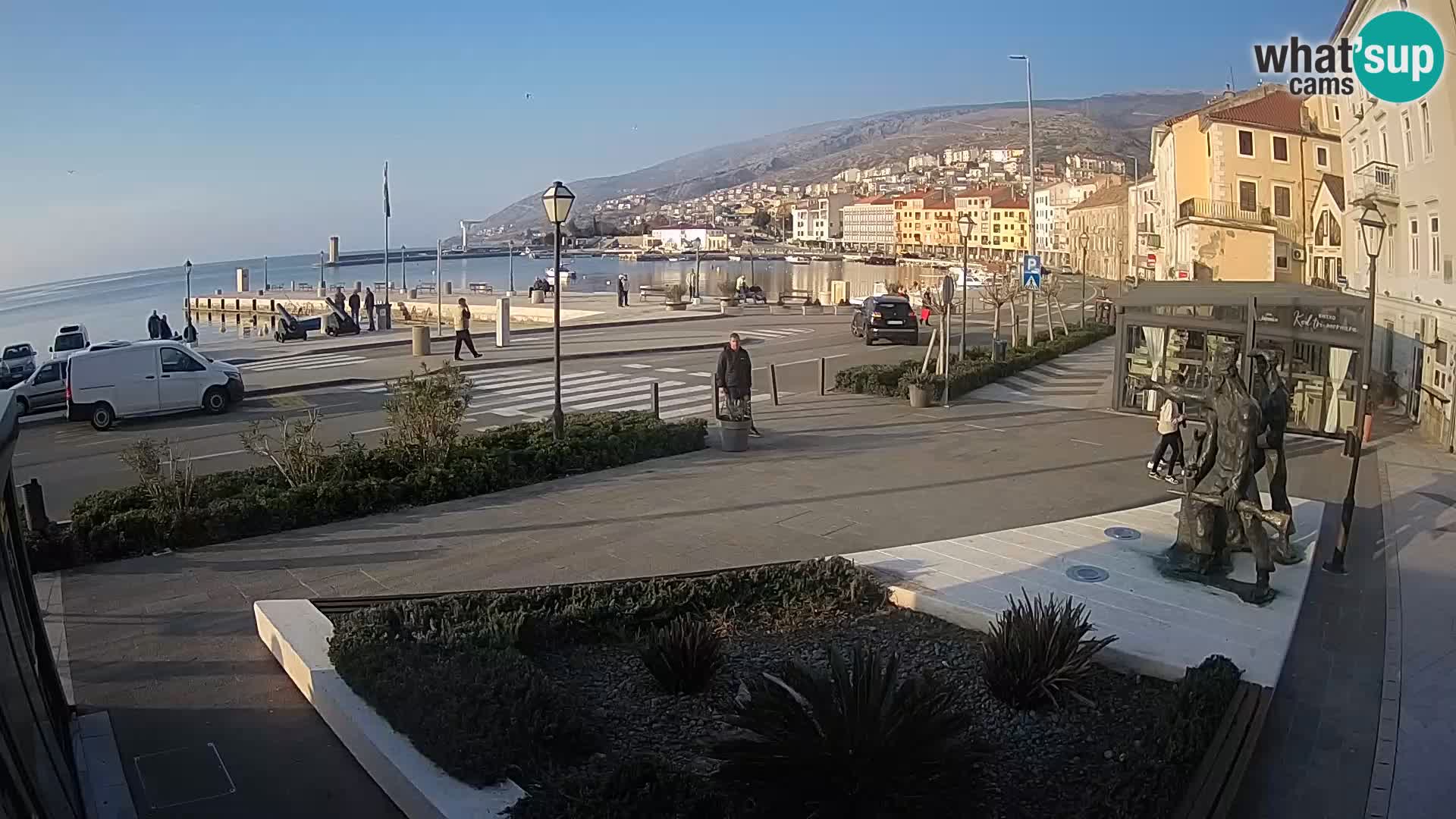 Webcam en direct Senj Riva – front de mer