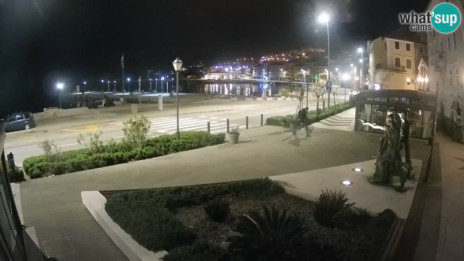 Live webcam Senj riva – seafront – Croatia