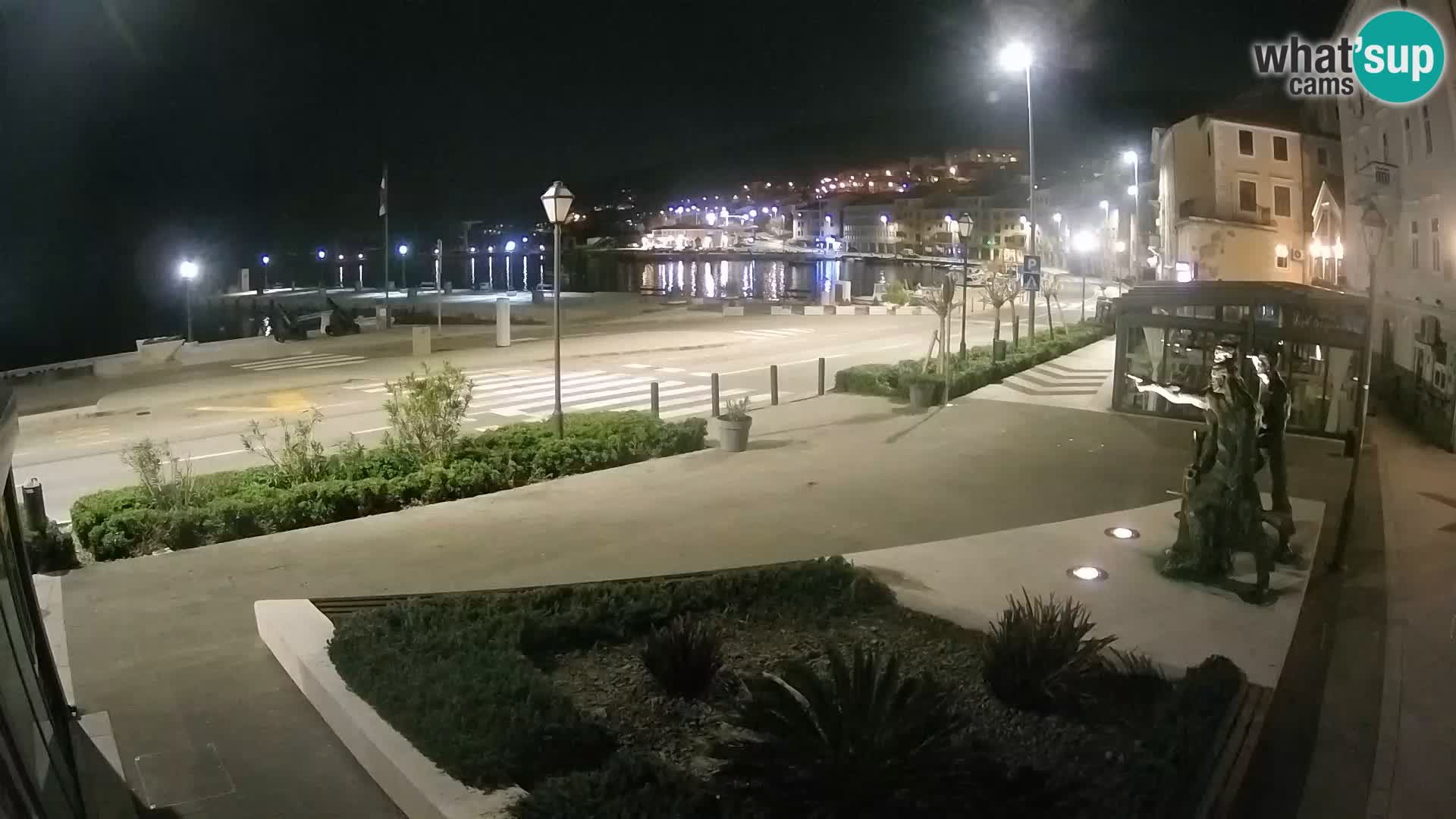 Webcam en vivo Senj riva – paseo marítimo