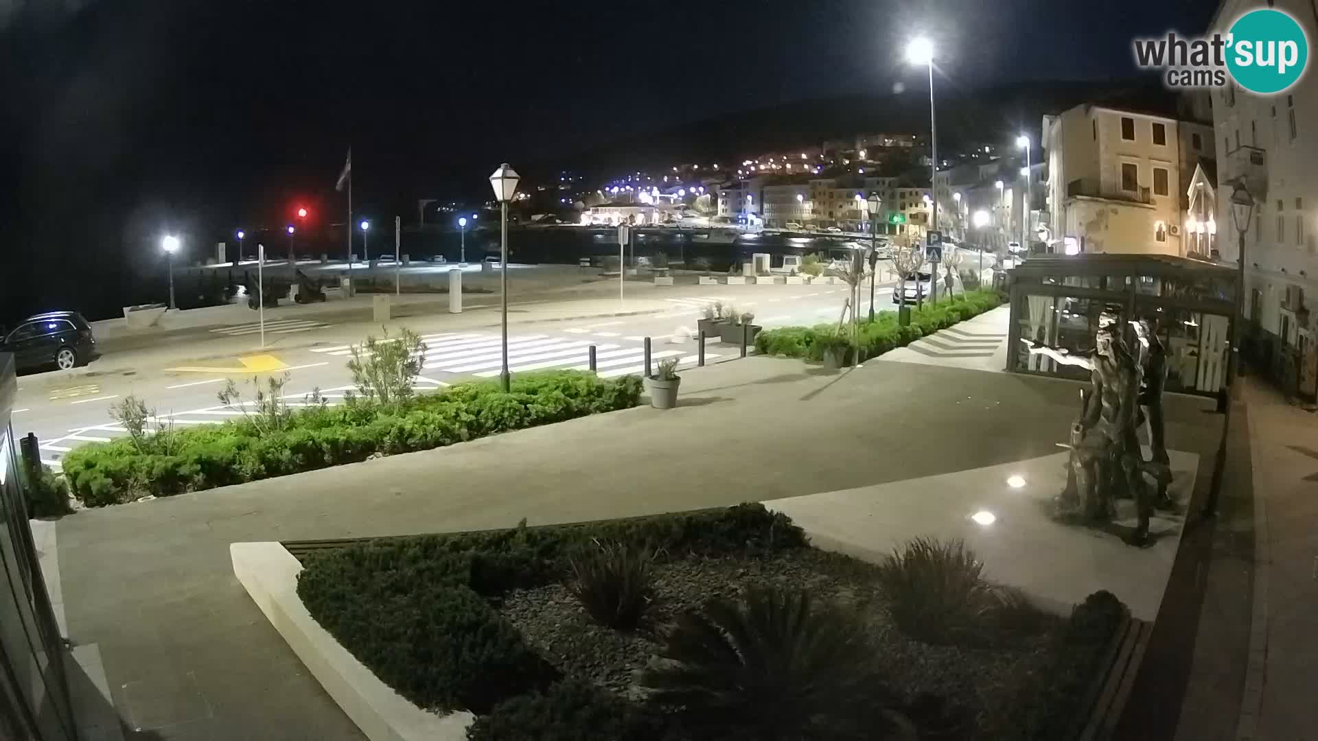 Live webcam Senj riva – seafront – Croatia