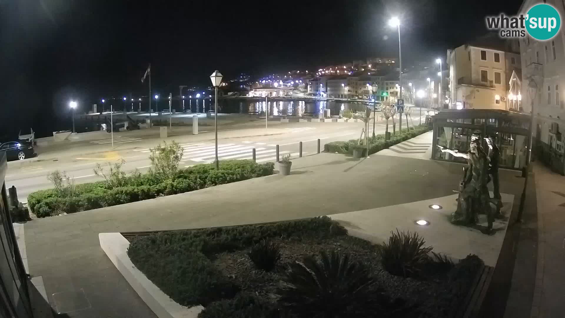 Live webcam Senj riva – fronte mare