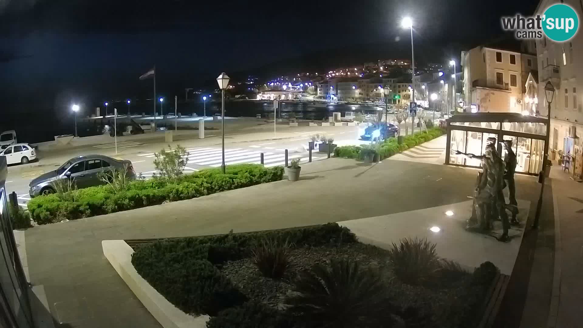 Live webcam Senj riva – fronte mare