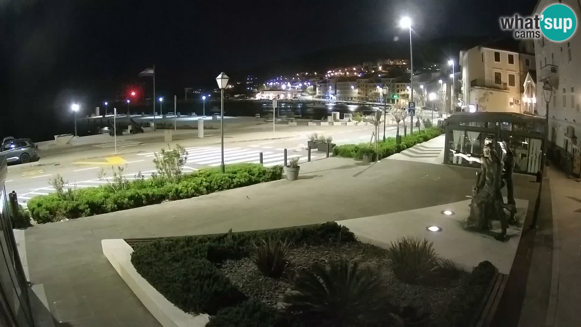 Spletna kamera v živo Senj riva – Hrvaška