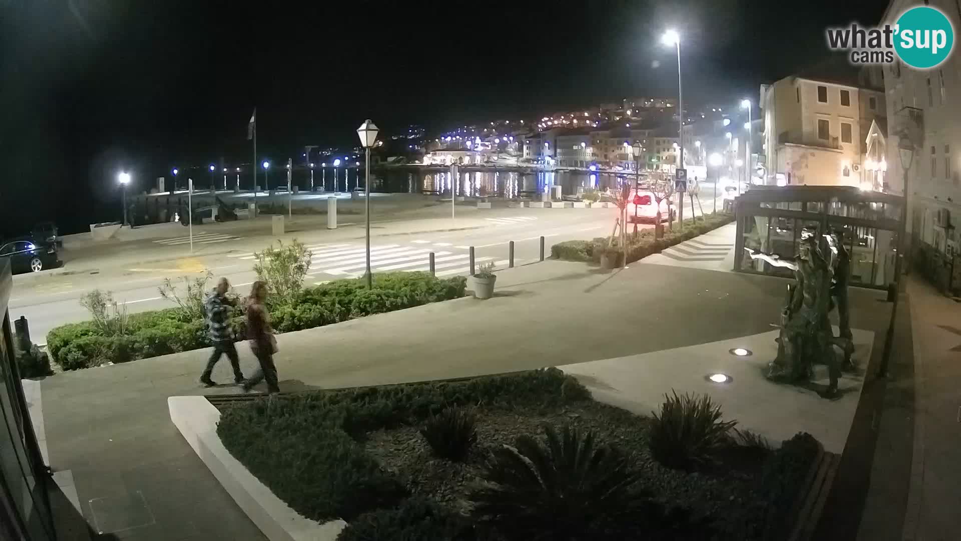 Live webcam Senj riva – seafront – Croatia