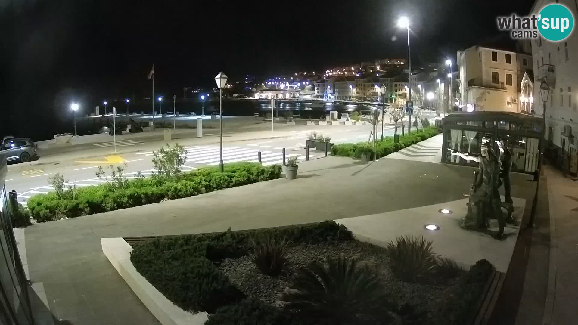 Webcam en vivo Senj riva – paseo marítimo