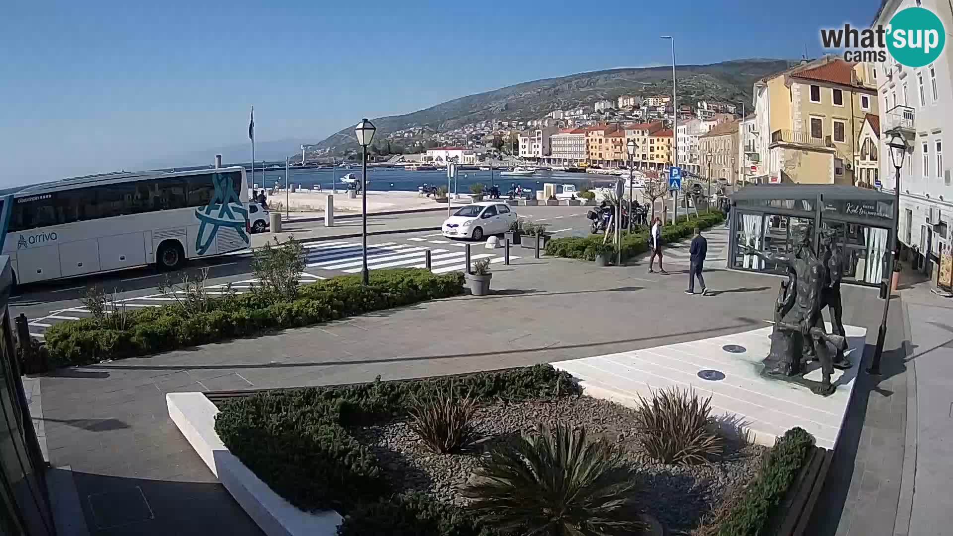 Webcam en vivo Senj riva – paseo marítimo
