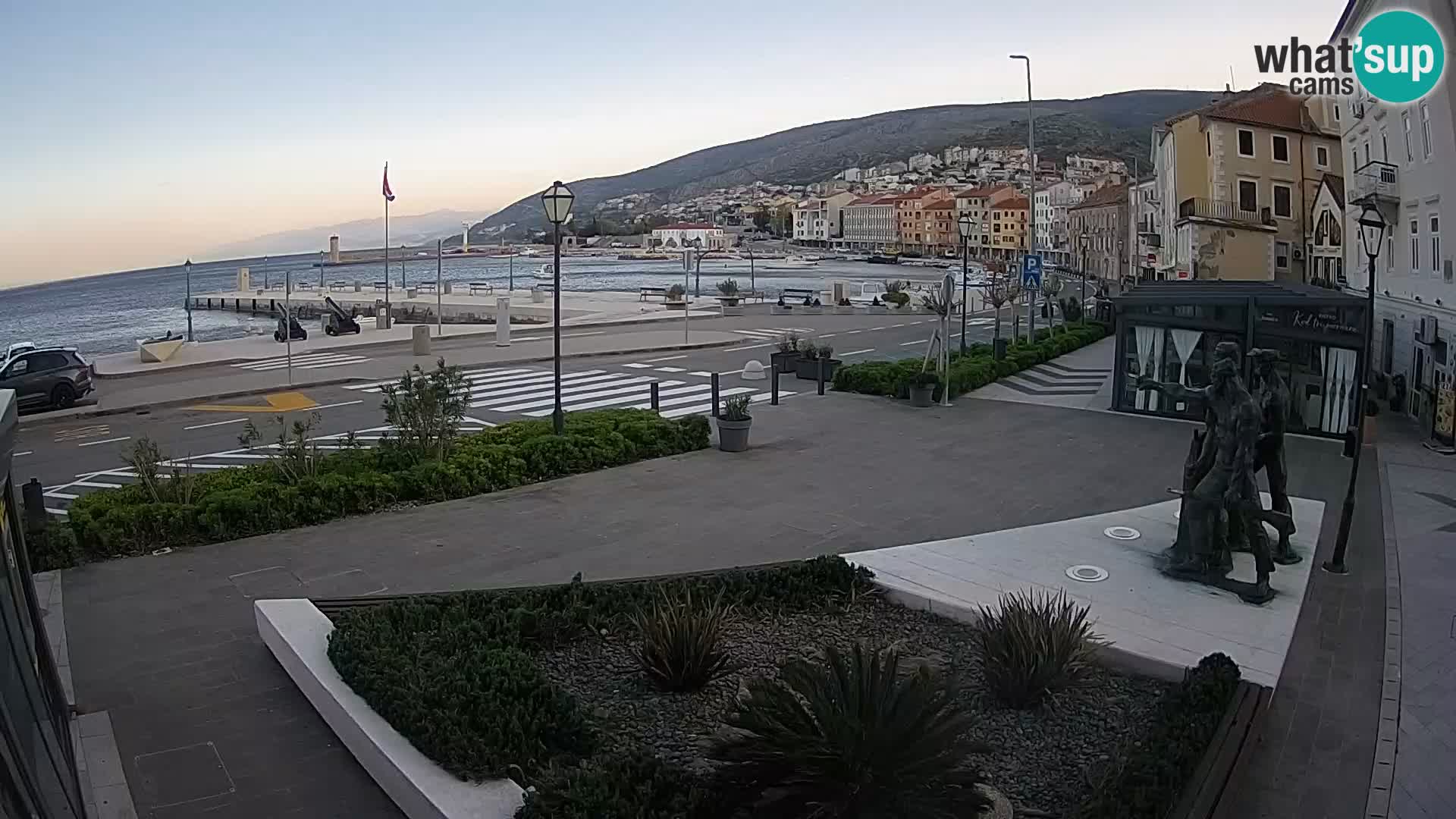 Webcam en vivo Senj riva – paseo marítimo