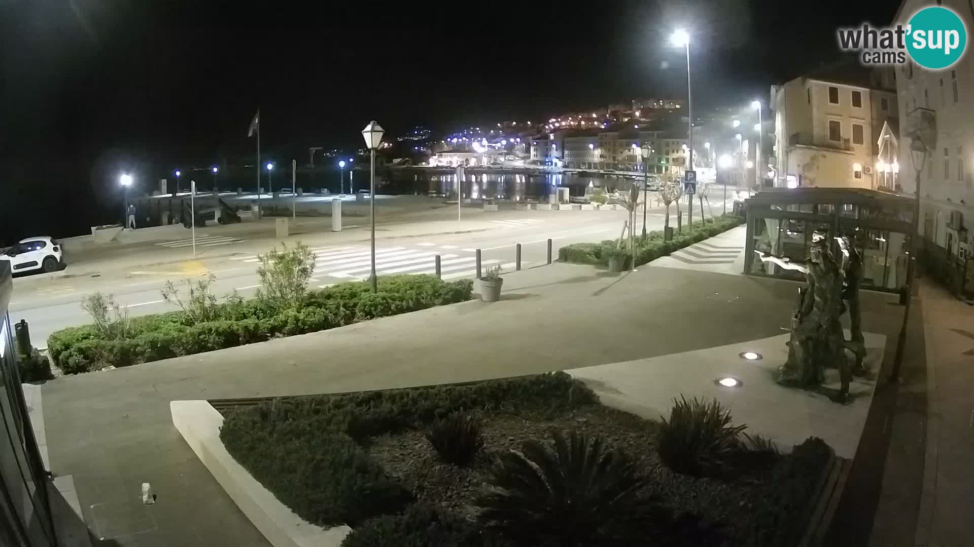 Live-Webcam Senj Riva – direkt am Meer – Kroatien