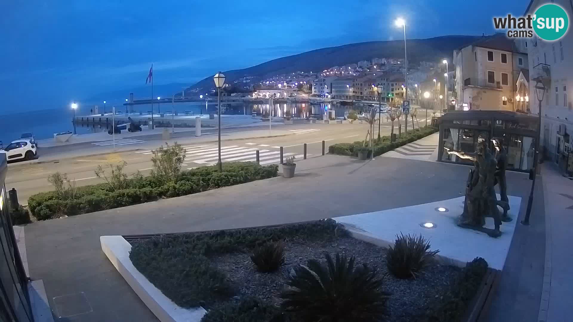 Webcam en vivo Senj riva – paseo marítimo