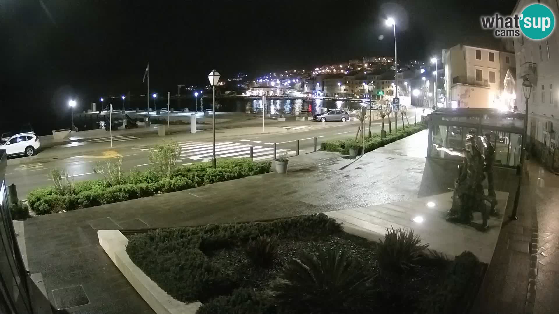 Live webcam Senj riva – fronte mare