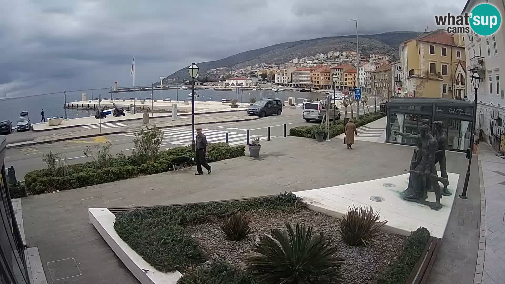 Spletna kamera v živo Senj riva – Hrvaška