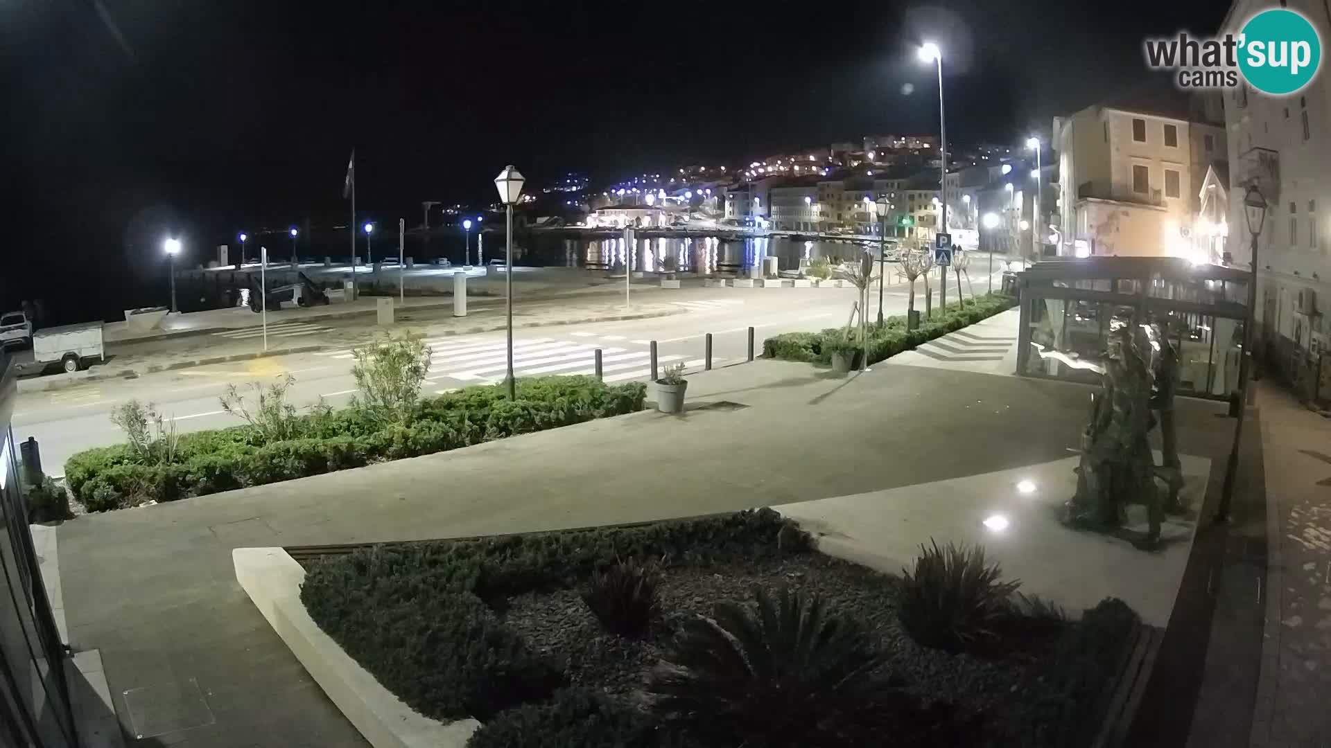 Webcam en vivo Senj riva – paseo marítimo