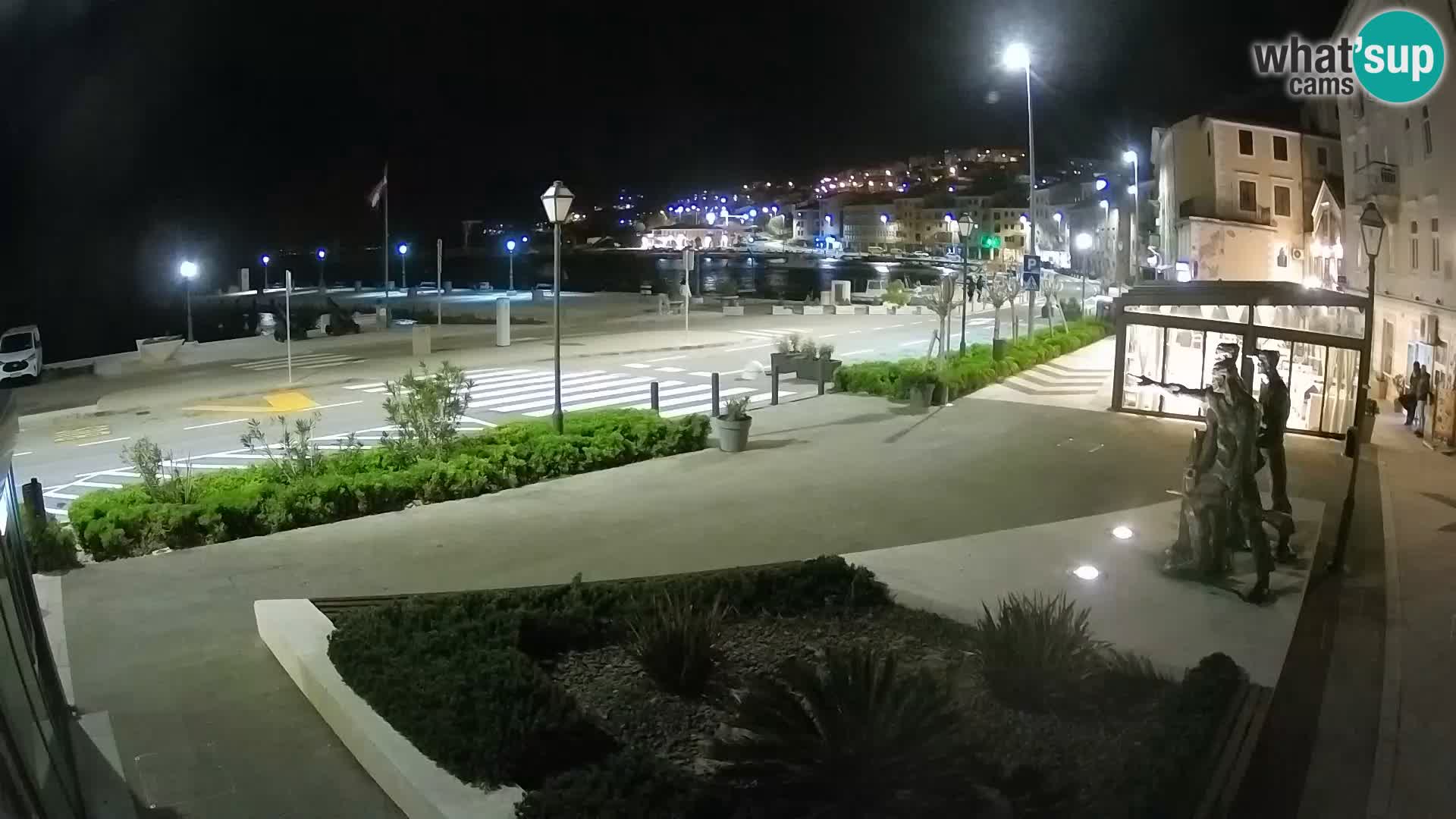 Webcam en vivo Senj riva – paseo marítimo