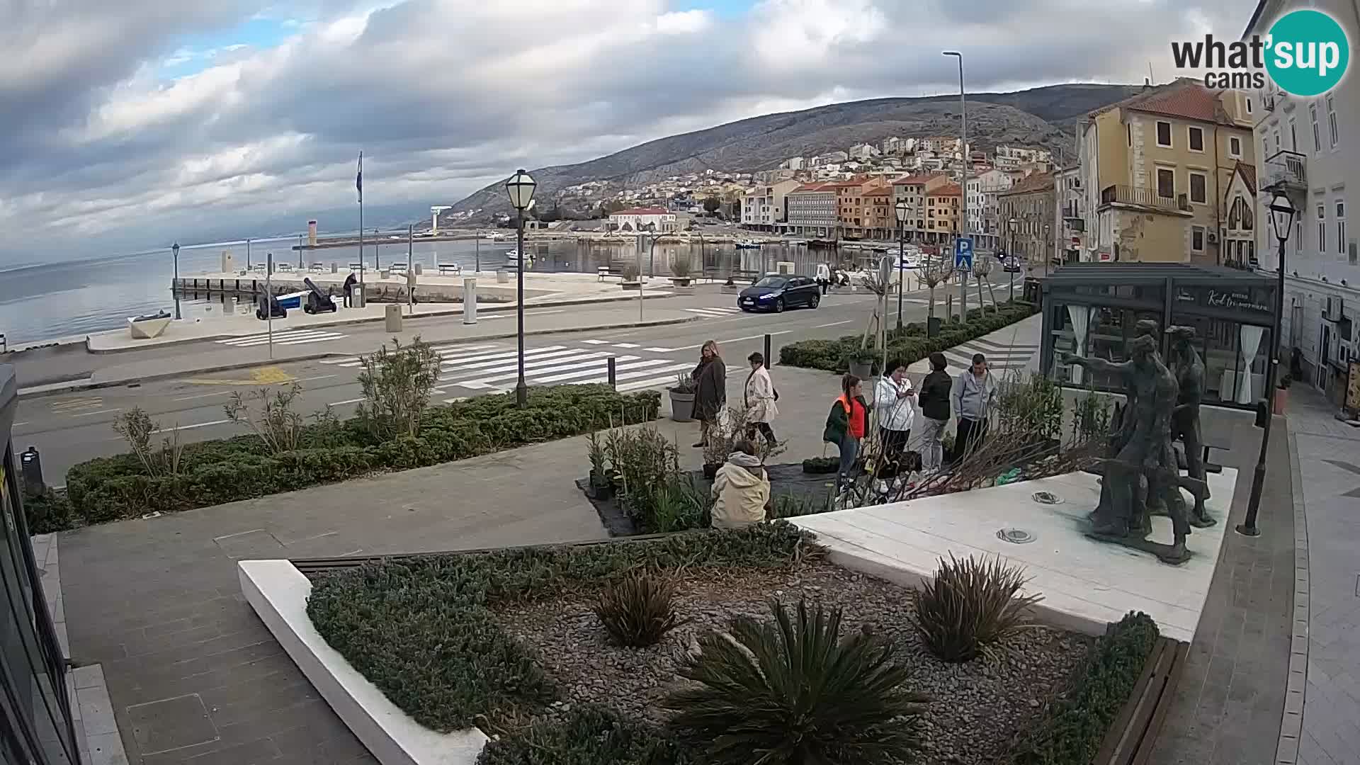 Live webcam Senj riva – seafront – Croatia