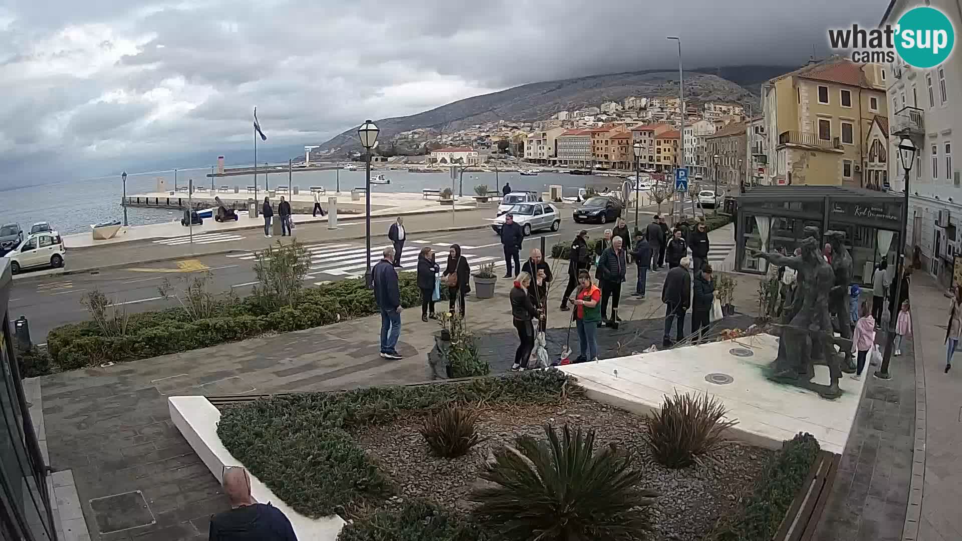 Webcam en vivo Senj riva – paseo marítimo